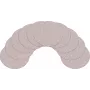 HAZET 9033-5-06/10 Almofadas de lixa de substituição, grão 600, 76,2 mm, 10 unid.