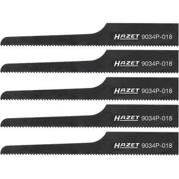 HAZET 9034P-018/5 Conjunto de lâminas de serra de vaivém 5 unid. (9034P-018/5)