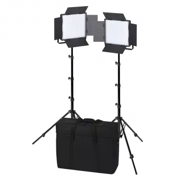 Conjunto de Iluminação Nanlite 600CSA LED DoubleKit