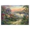 SCHMIDT SPIELE Thomas Kinkade Studios: Harbor in New England (1000 peças)