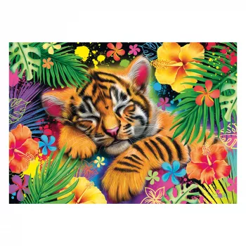 SCHMIDT SPIELE Tiger Cub Puzzle (1000 peças)