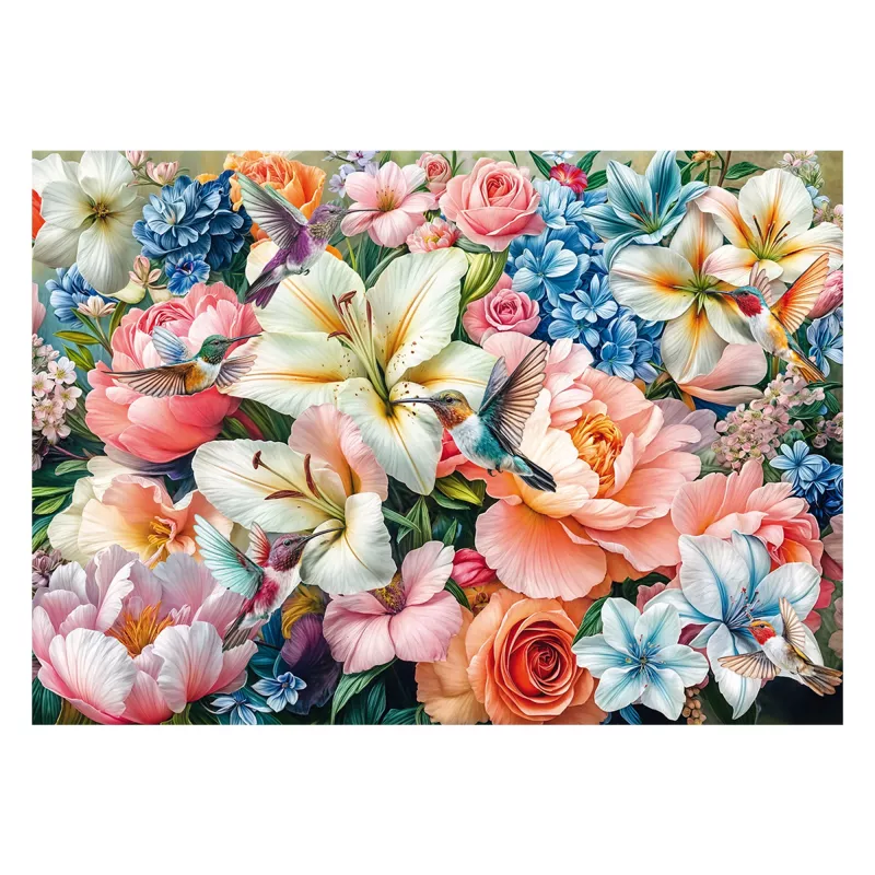 Schmidt Spiele Blumen in Pastell Puzzle (1000 peças)