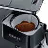 GRAEF Young FK 402 Máquina de café de filtro - 10 chávenas, 1,25 L, 1000 W, aço inoxidável/preto
