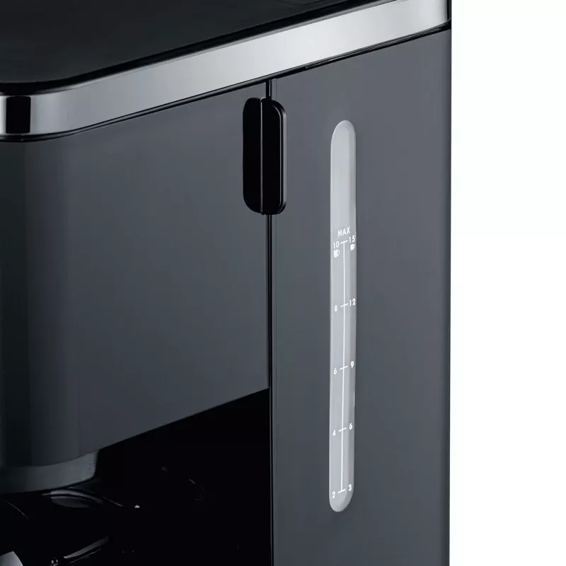 GRAEF Young FK 402 Máquina de café de filtro - 10 chávenas, 1,25 L, 1000 W, aço inoxidável/preto