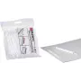 LAUREL Easy Clip Tiras de arquivo branco curto 100 unidades