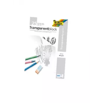 Folia 8000/25 Papel vegetal, A4, 25 folhas