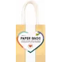 Folia Sacos de presente dourados brilhantes pequenos pack de 10