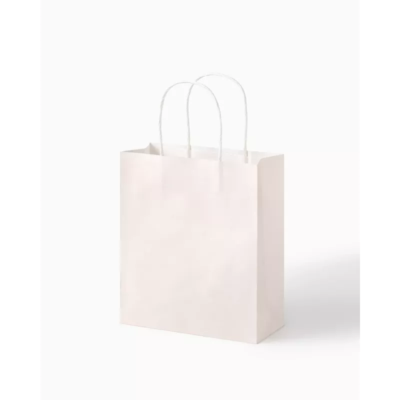 Folia 7 sacos de papel CLASSIC M vermelho natural verde creme dourado metálico 18,0 x 21 cm