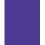 Folia 614/50 32 - Violeta - Cor Lisa - A4 (210 x 297 mm) - 300 g/m² - 50 folhas - Alemanha