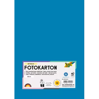 Folia 614/50 34 Azul Cartão A4 300 g/m² 50 folhas