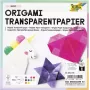 Folia Papel de Dobrar Transparente 15 x 15 cm, 50 folhas, 42 g/m²