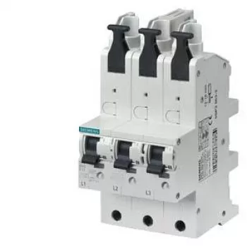 Siemens 5SP38502 SENTRON Disjuntor 2 polos 50 A Curva C 230/400 V