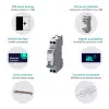 Siemens 5SV13166KK16 RCBO bipolar 16 A 30 mA, curva B, tipo A, 6 kA