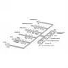 Siemens 5SV13166KK16 RCBO bipolar 16 A 30 mA, curva B, tipo A, 6 kA