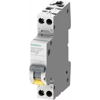 Siemens 5SV6016-7KK16 disjuntor de proteção contra incêndios (AFDD) com MCB C16 de 2 polos 230V 1TE
