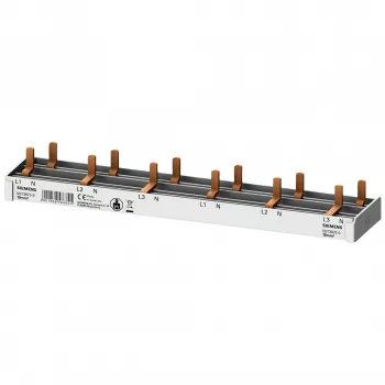 SIEMENS 5ST3675-0 Barra Coletora de Pinos 10mm² 3p/N 6xAFD+6xKomp. 12TE