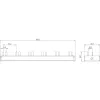 SIEMENS 5ST3675-0 Barra Coletora de Pinos 10mm² 3p/N 6xAFD+6xKomp. 12TE