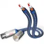 IN-AKUSTIK Premium cabo de áudio XLR - XLR 1,5 m preto