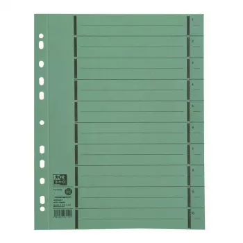 ELBA separador 400004667 DIN A4 250 g/m² cartão manila verde
