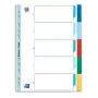 Oxford separadores DIN A4 formato completo em branco sortidos 5 peças