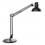 Jakob Maul GmbH MAULcircle candeeiro de secretária LED 6W branco neutro prateado