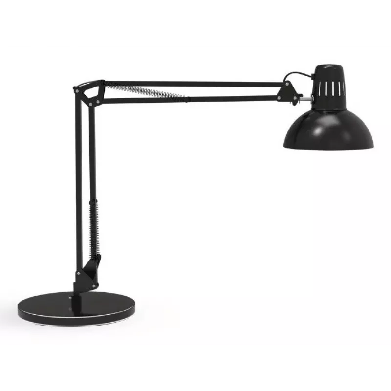 Jakob Maul GmbH MAULcircle candeeiro de secretária LED 6W branco neutro prateado