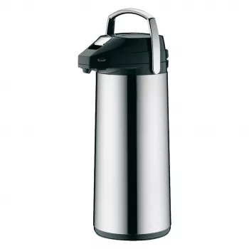 ALFI Dispensador de bebidas isotérmico preto prateado 3,0 L