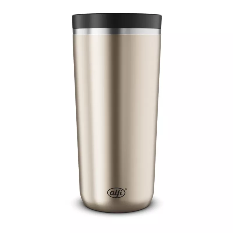 ALFI Caneca isotérmica Coffee Mug prateada 380 ml