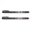 Tombow WS-BHS-2P Conjunto de Dual Brush Pen - preto - 2 unid. - embalagem blister