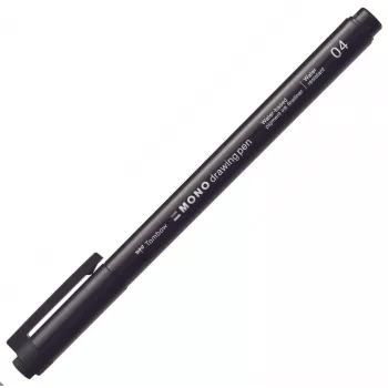 Tombow MONO Drawing Pen Fineliner 0,4 mm preto