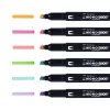 Tombow MONO Edge Conjunto de marcadores Highlighter - ponta chanfrada e ponta redonda 3,8mm 0,8mm linha variada (6 canetas)