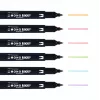 Tombow MONO Edge Conjunto de marcadores Highlighter - ponta chanfrada e ponta redonda 3,8mm 0,8mm linha variada (6 canetas)