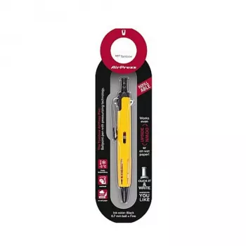 Caneta de gel Tombow BC-AP52 - amarelo - tinta preta - 0,7 mm