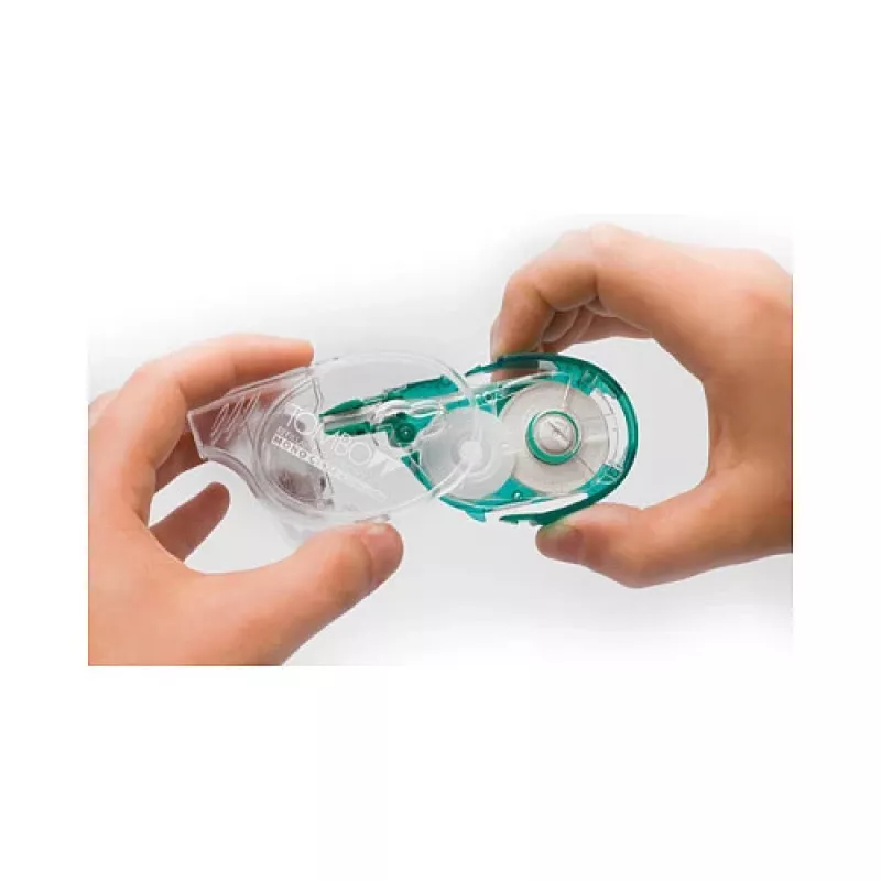 Fita corretora Tombow MONO YXE - verde/transparente - 16 m x 4,2 mm - blister