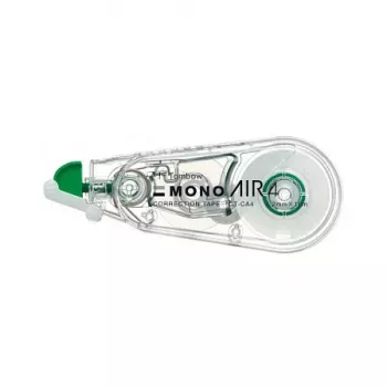 Corretor Tombow CT-CA4-20 MONO CA - fita branca 10 m x 4,2 mm - dispensador verde/transparente - 20 unid.