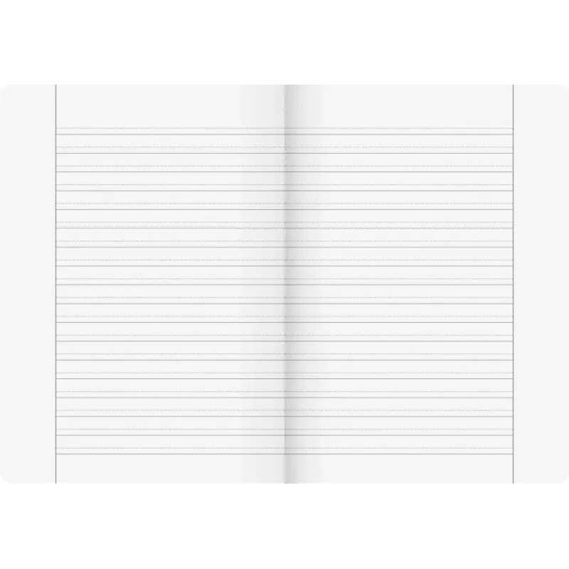 Caderno de exercícios Brunnen 1046814 DIN A5 costurado pautado 48 folhas - A5