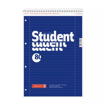 5 cadernos universitários BRUNNEN Student DIN A4 pautado