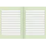 BRUNNEN Caderno escolar reciclado Lineatur 1 pautado com margem exterior, 1.º ano