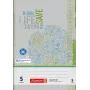 BRUNNEN Caderno escolar reciclado Lineatur 5 quadriculado sem margem
