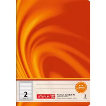 Caderno escolar BRUNNEN A5 Vivendi pautado 2 16 folhas - A5