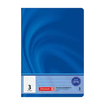 Caderno escolar BRUNNEN Vivendi Lineatur 3, pautado sem margem, A5, 16 folhas