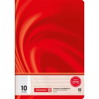 Caderno escolar BRUNNEN Vivendi Lineatur 26 quadriculado com margem exterior