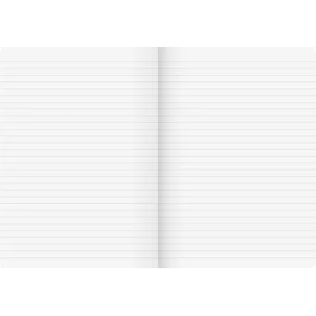 Caderno escolar BRUNNEN Vivendi Lineatur 21, pautado sem margem, A4, 16 folhas