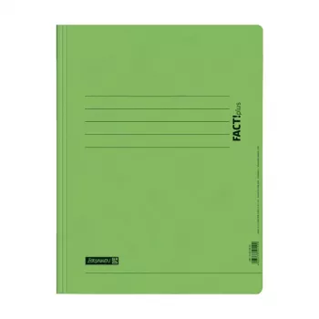 Dossier de espiral BRUNNEN FACT!plus A4 verde-claro cartão