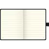 Caderno BRUNNEN KOMPAGNON A6 pautado - 96 folhas, capa dura, preto