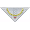 Esquadro BRUNNEN OFFICE TO GO 16,0 cm transparente