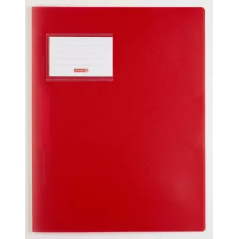 Pasta de arquivo BRUNNEN FACT! A4 PP vermelho 150 folhas