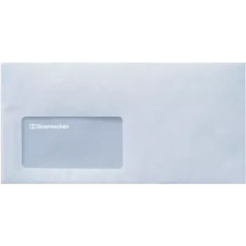 Envelope Soennecken 2929 DL, com janela, 75 g/m², autoadesivo, branco, 1000 unid.