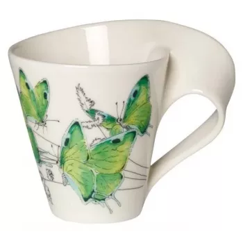 Caneca de porcelana Villeroy & Boch NewWave Caffe Deep Green 300 ml caixa de presente