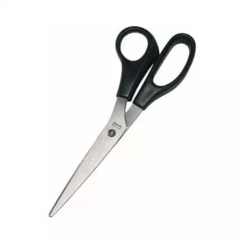 WEDO Tesoura Ergonomic 210 mm aço inoxidável preto/vermelho